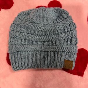 CC Kids Blue Knit Beanie